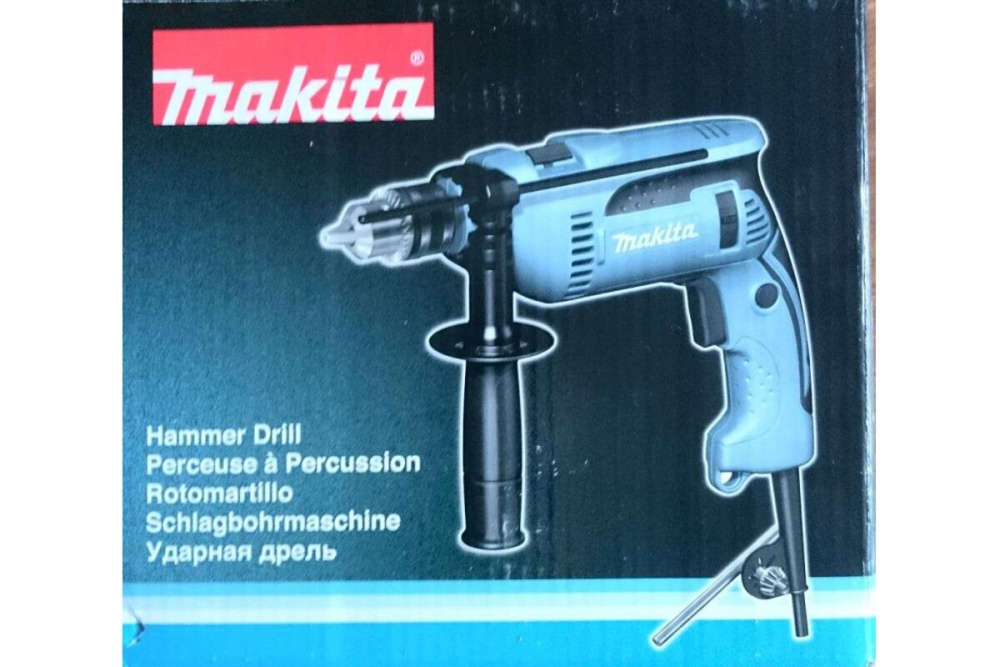 Дрель уд,680Вт,ЗВП-13мм,0-2800об\м,1.8кг,кор Makita HP1640