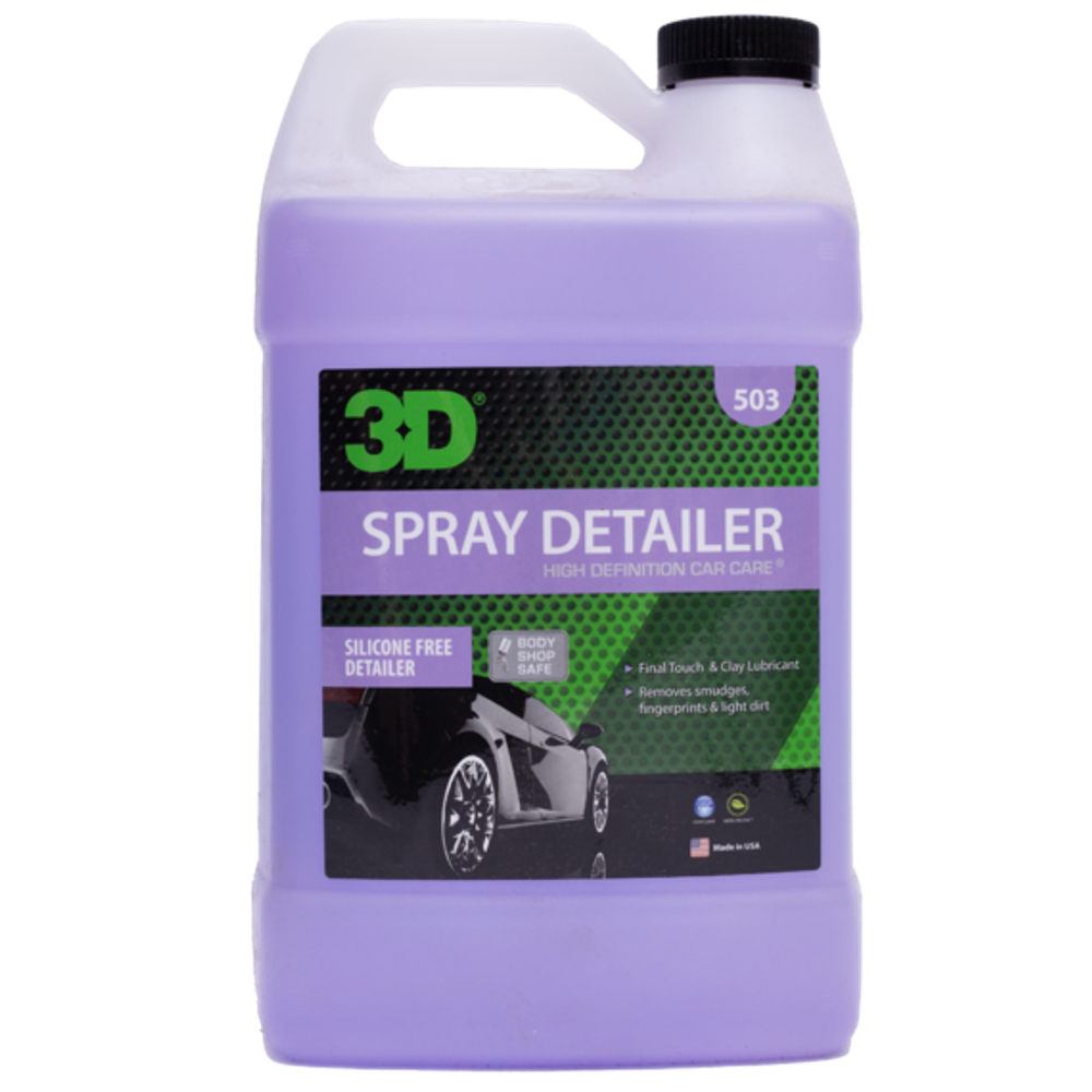 3D Спрей для детейлинга без силикона для ЛКП  Spray Detailer 3,785л  , 503G01