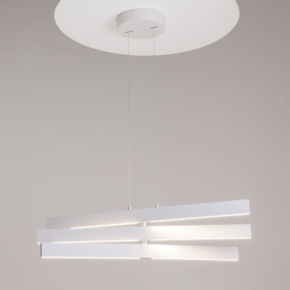 Люстра светодиодная подвесная Maytoni Origami MOD163PL-L38W4K