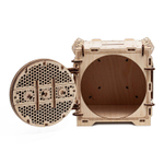 Сборная модель деревянный сейф с кодовым замком от DROVO - Деревянный конструктор, сборная механическая модель, 3d пазл