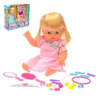 Кукла Наташа с аксессуарами, МИКС