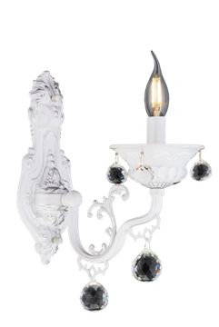 B5117/1W WH+SIL (1/10) Бра Veneto Luce