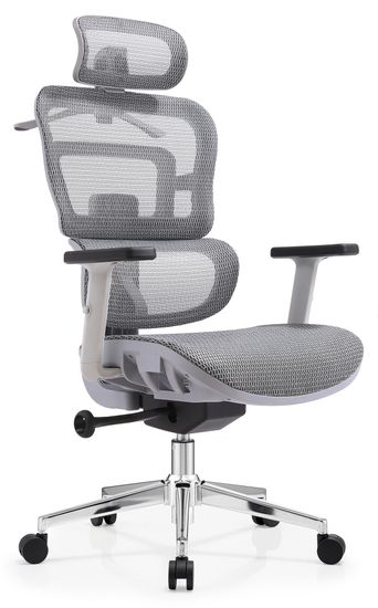 Кресло офисное TopChairs Techno Professional серый