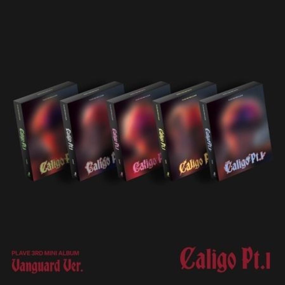 Альбом PLAVE - CALIGO PT.1 3rd Mini Album VANGUARD 5 Version SET