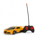 Машина классическая на РУ, желтая, коробка 661-2