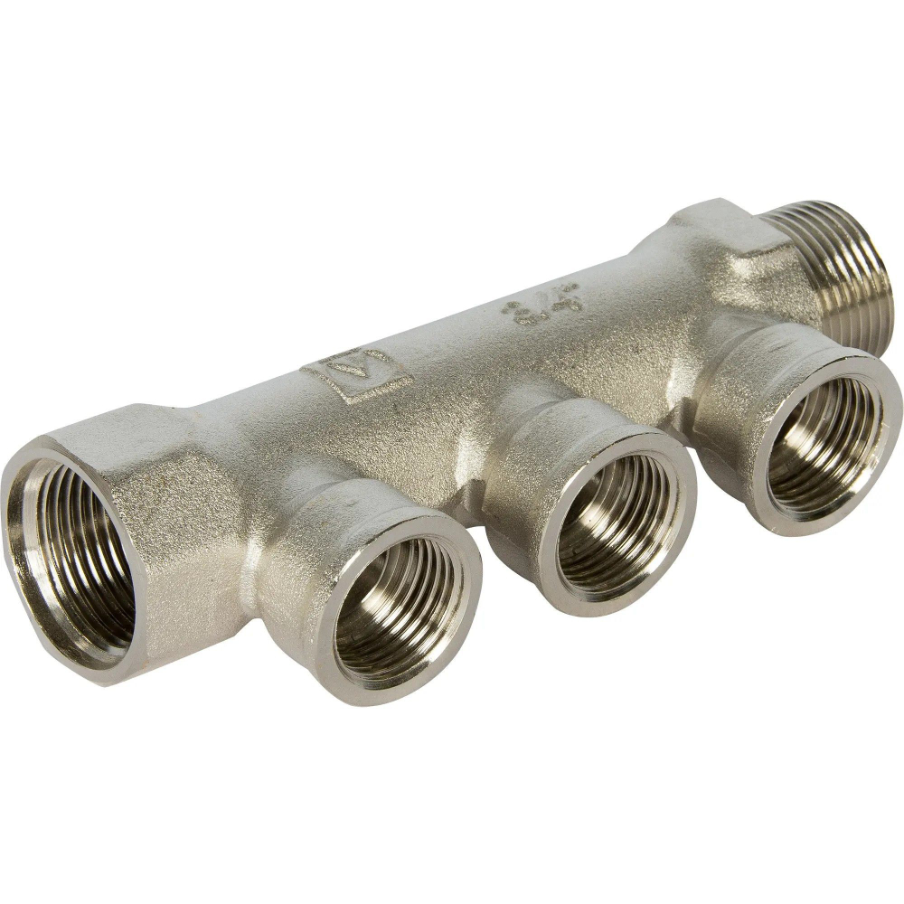 Коллектор 3 выхода 3/4х1/2 внутренняя резьба Valtec