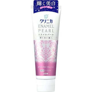 Зубная паста отбеливающая Lion Япония Clinica Enamel Pearl, цветочно-мятный аромат, 130 г