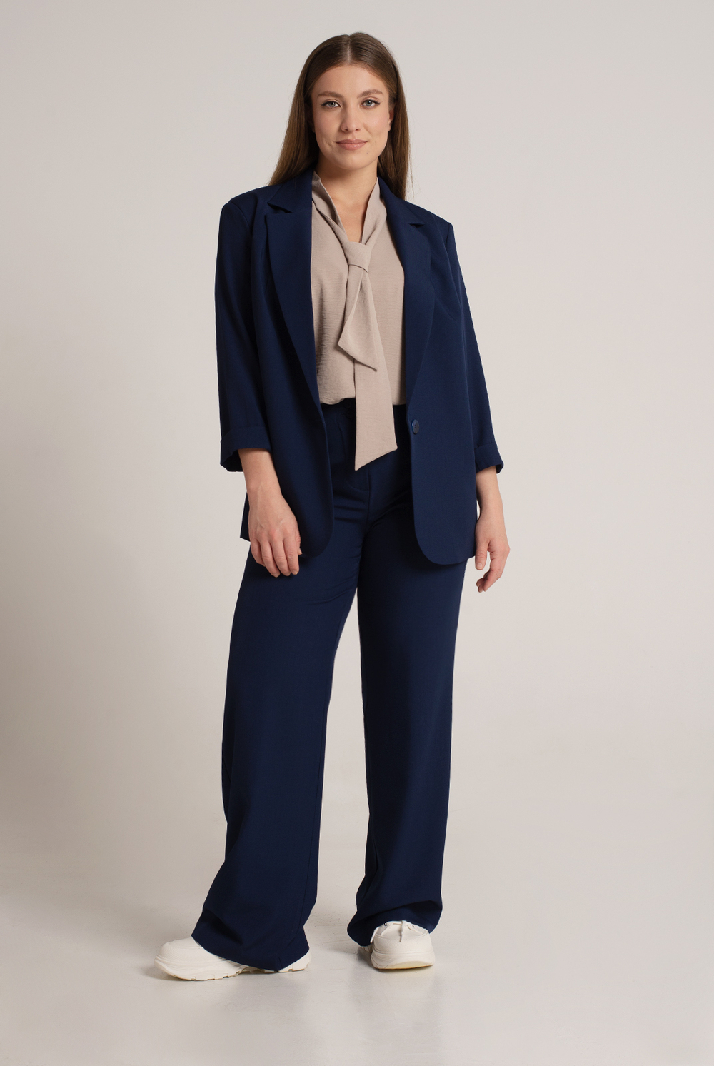 Жакет женский 3881зпб, темно-синий #100ТС043881зпб