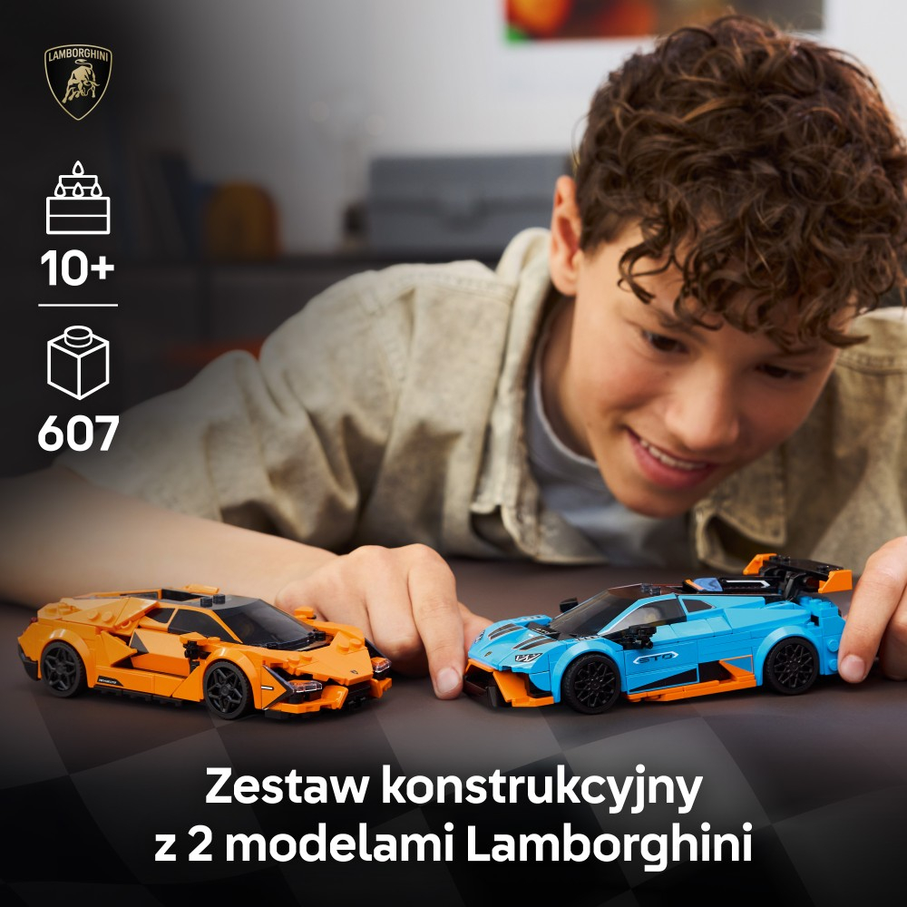 LEGO Speed Champions - Lamborghini Revuelto и Huracán STO 77238