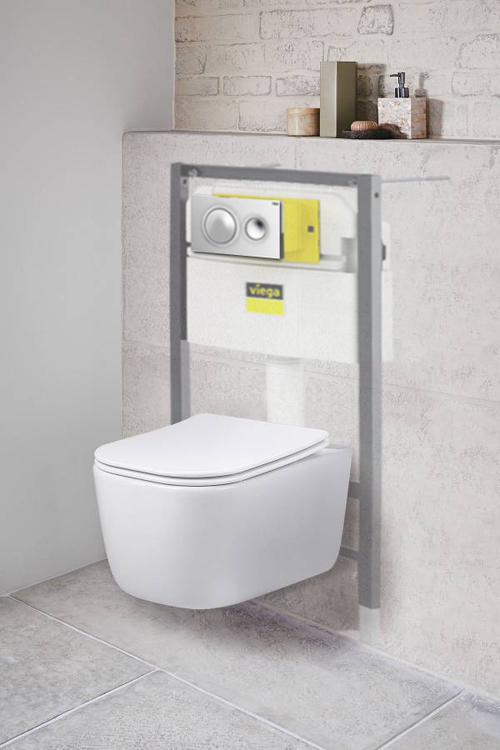 Viega 792855 Сет Инсталляция с кнопкой Visign for Style 20 Prevista Dry