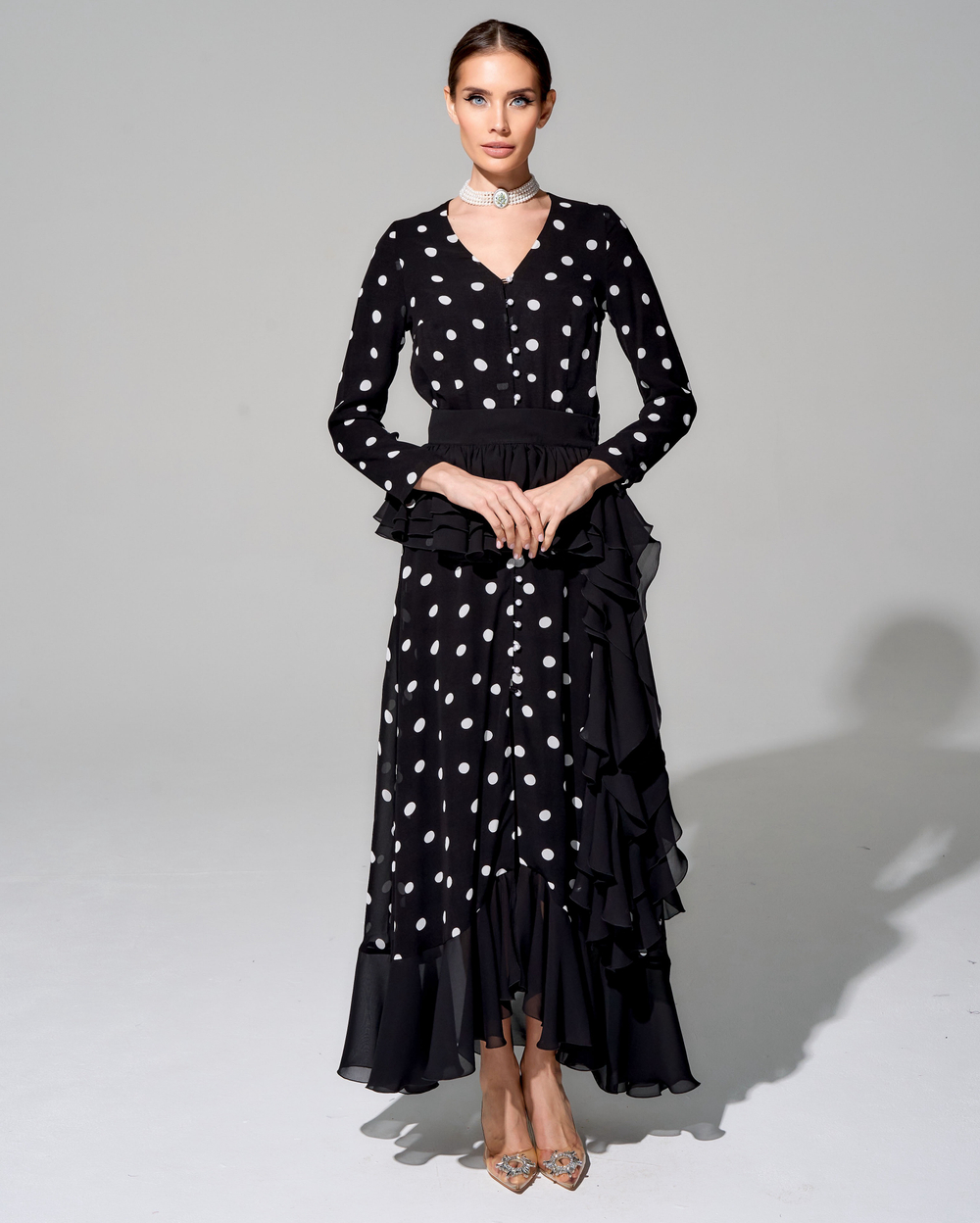 Баска из премиального шифона