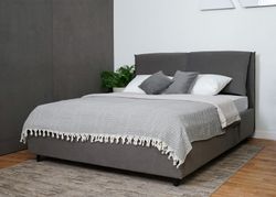 Кровать "Венеция" 1,4 (Серый), ДСВ-Мебель, г. Пенза