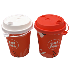 Крышки для стаканов D=90мм TL90 Закрыв. носик белые (50/1000шт)