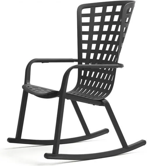 Кресло-качалка Folio черное