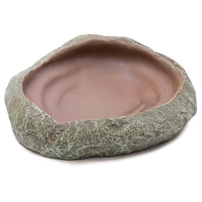 Кормушка для террариума "Камешек" M, 112*107*22мм, Laguna Terra