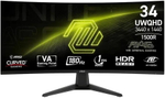 Монитор MSI Mag 346CQ 180Hz 3K VA 34", Чёрный (9S6-3DD71M-016)