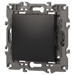 Переключатель перекрестный ЭРА Elegance 14-1108-05 10АХ-250В, IP20, антрацит