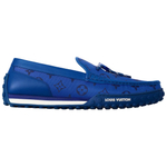 LOUIS VUITTON Racer Gommino Loafers Men"s Blue