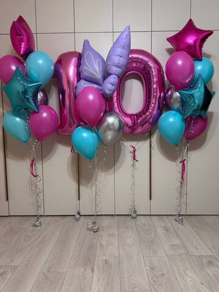 Сиреневая бабочка, Набор шаров