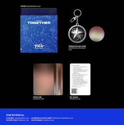 Альбом TOMORROW X TOGETHER - THE STAR CHAPTER : TOGETHER (Star Keyring Ver.)