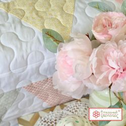 Треугольная линейка для пэчворка в дюймах с углом 60° (арт. D18-S)