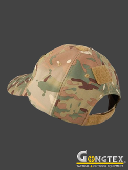 Бейсболка (кепка) демисезонная Gongtex Softshell Cap Waterproof с велкро панелью. Мультикам