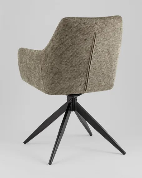 Крутящийся стул Kenton серо-зеленый