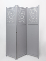 Ширма - перегородка для зонирования пространства деревянная резная "Прованс", 3 створки 1800 *480 мм
