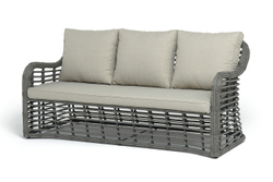 "Ницца" лаунж-зона из искусственного ротанга, цвет бронзовый