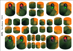 Sota Пленки для дизайна ногтей, педикюра P0018