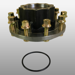 712-35700-6147 - Ступица заднего колеса в сборе под барабанный тормоз Sitrak C7H Max
