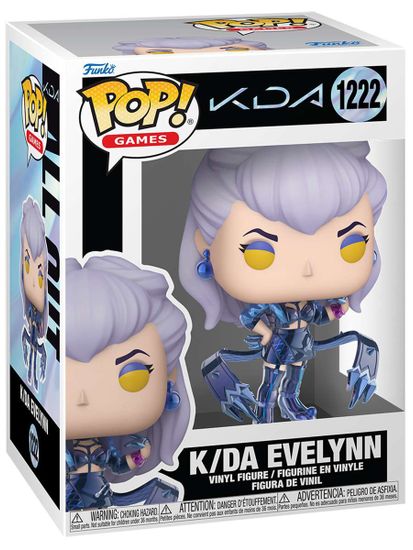 Фигурка Funko POP! Games League of Legends K/DA Evelynn (1222) 91473 / Фигурка Фанко ПОП! по мотивам игры "Лига Легенд", Эвелинн