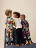 Пижама для мальчика Next K98-607, 3 шт., Черный, Молочный