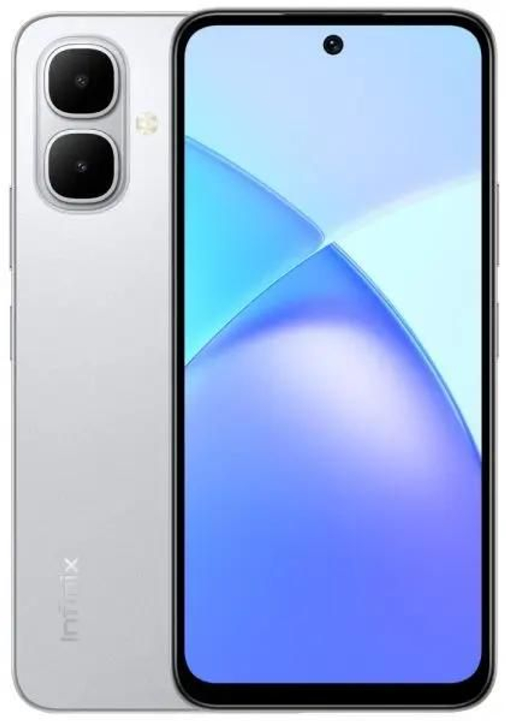 6.67" Смартфон INFINIX Smart 10 4/128Gb,  X6725D,  NFC,  IPS,  120Гц,  5000мAч,  серебристый титан
