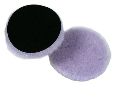 LAKE COUNTRY Purple foam wool buffing Полиров. круг меховой режущий СИРЕНЕВЫЙ, 80*25мм 90*25мм