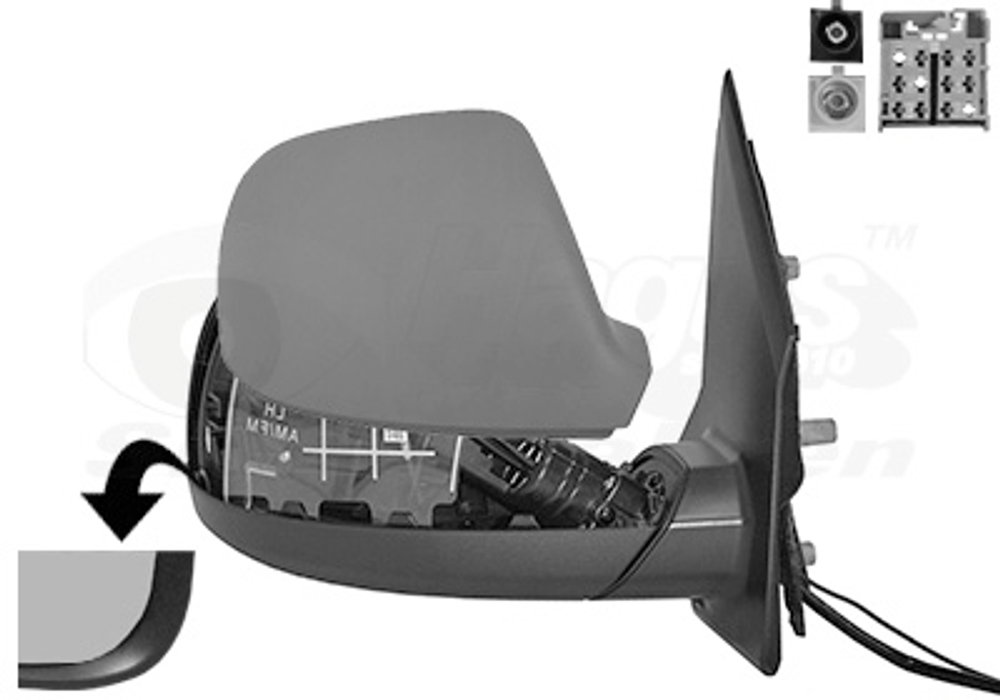 VAN WEZEL - 5794808-VAN - Exterior Mirror