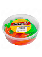 Твистер несъедобный Helios Kasandra 4"29/10,9см Lime 100шт. (HS-34-008-N)