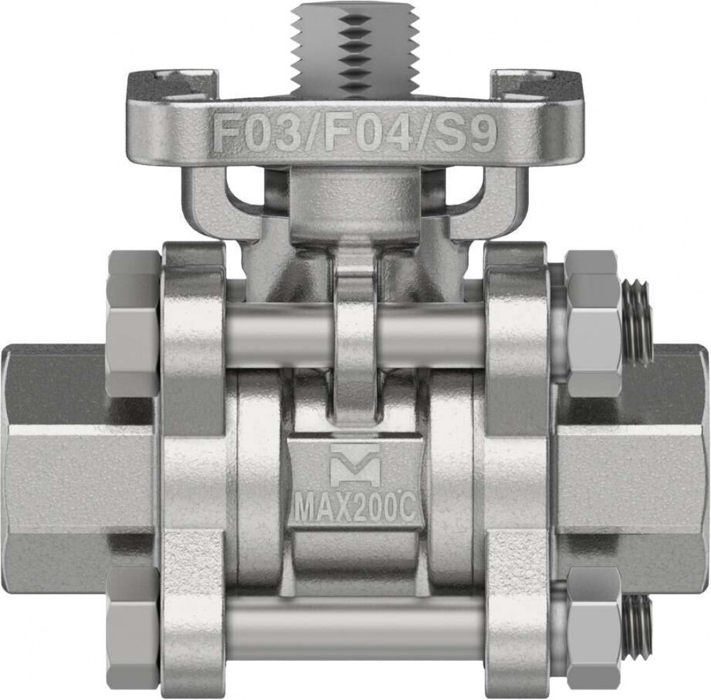 VZBE-3/8-WA-63-T-2-F0304-V15V15 Шаровой кран