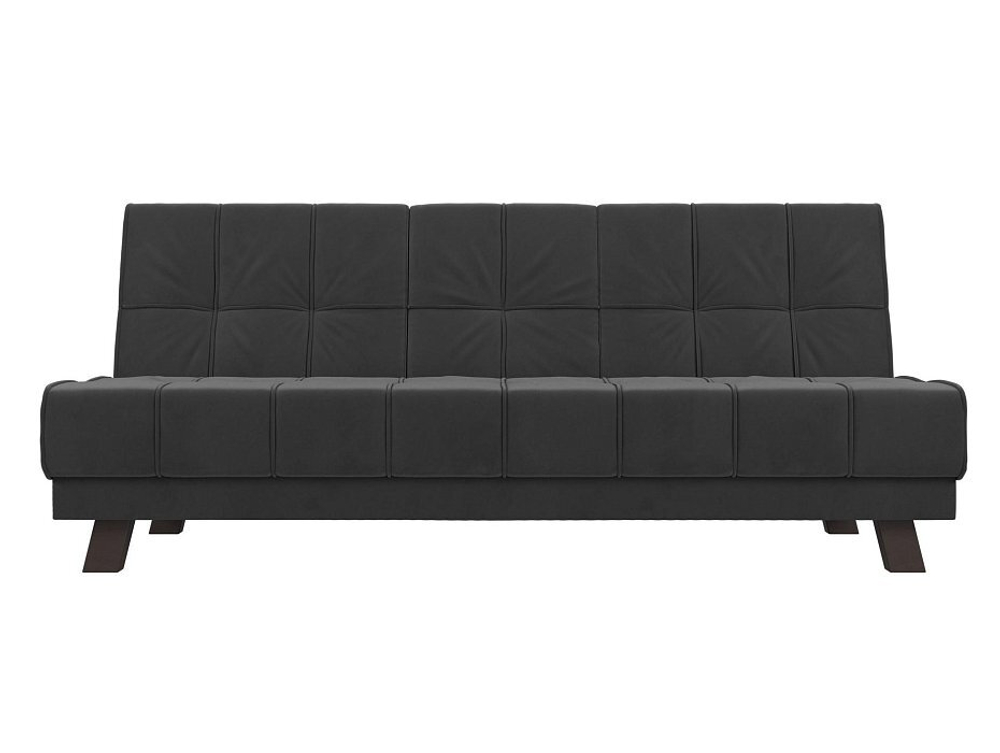 Диван прямой Винсент, Серый, Велюр, 102869