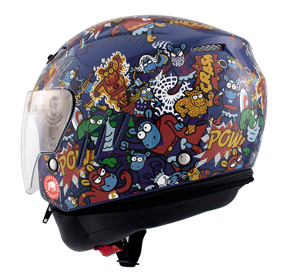 Мотошлем Shiro SH-20 Supersheep mix