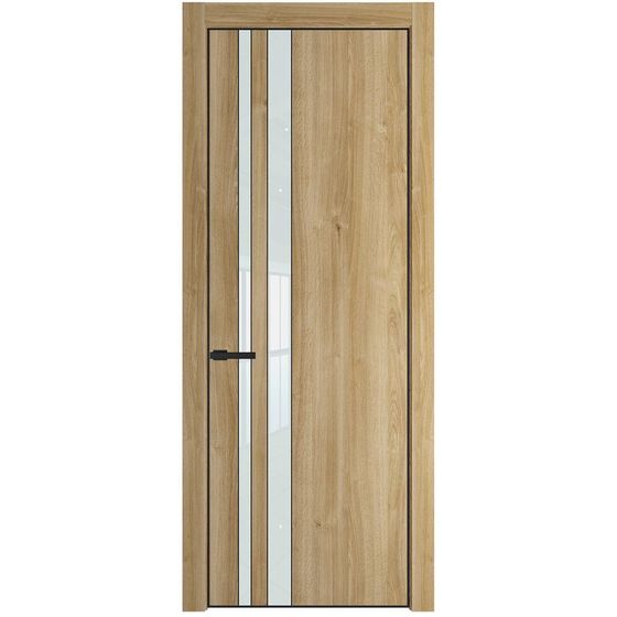 Profil Doors 20NA дуб карамель стекло белый лак