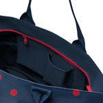 Сумка shopper e1 mixed dots red