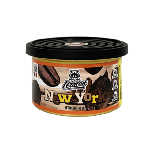 LERATON New York (Coffee/Кофе) Ароматизатор для автомобиля в банке
