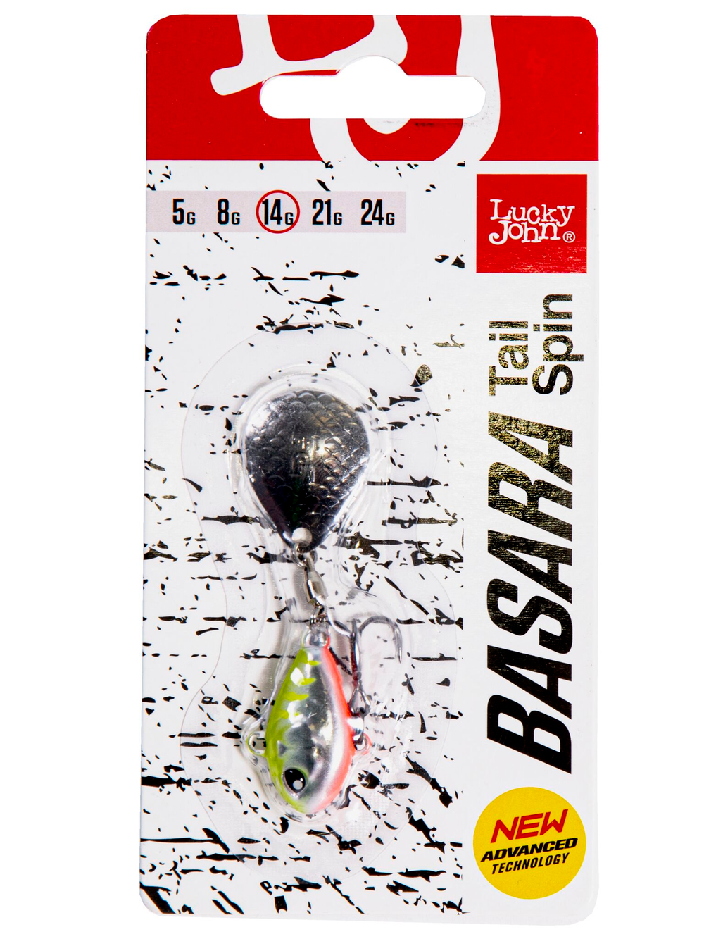Тейл-спиннер Lucky John BASARA TAIL SPIN 14г, цвет 015