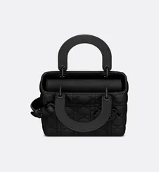 Сумка Dior Lady Dior My Abcdior черный