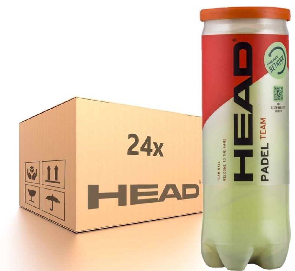 Мяч Head Padel Team - 24 x 3B
