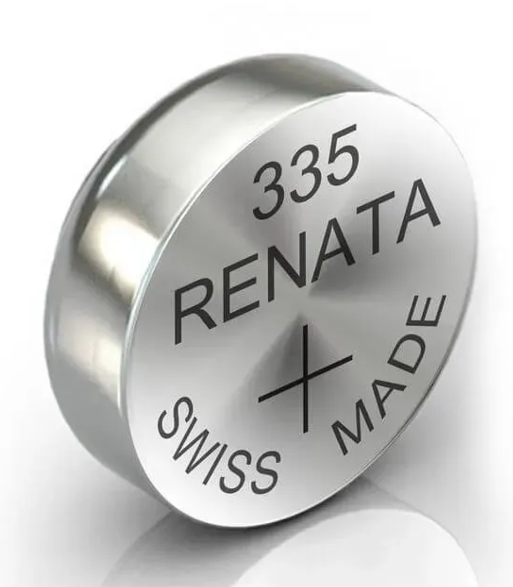 Элемент питания Renata 335 (SR512SW)0%Hg BL-1/100