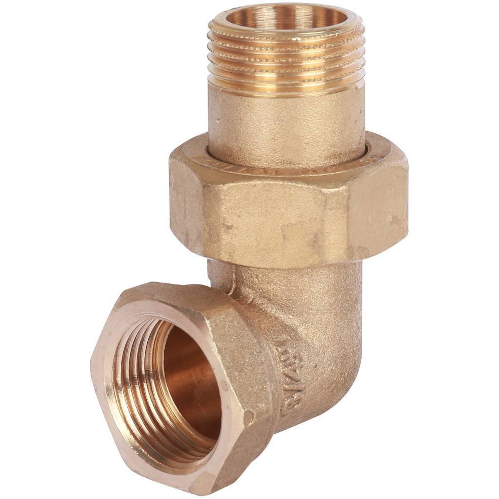Американка STOUT угловая 3/4" ВР/НР O-Ring уплотнение
