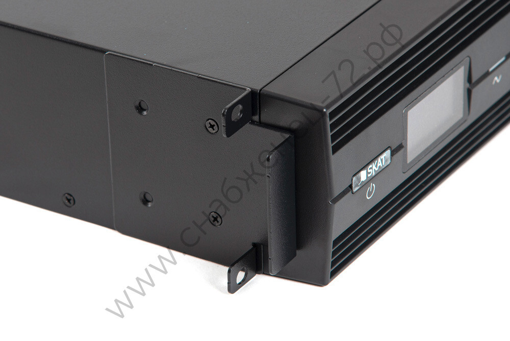 SKAT-UPS 1000 RACK исп.E ИБП 900Вт, On-Line, 2 АКБ внешние, чистый синус, ток заряда 6 А