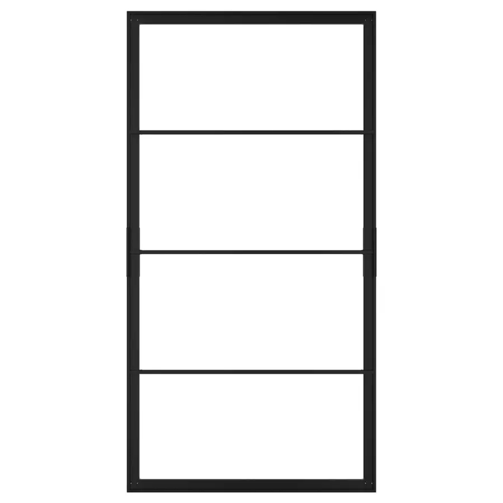 Коробка раздвижной двери - SKYTTA IKEA/ СКЮТТА ИКЕА, 196х102 см,  черный